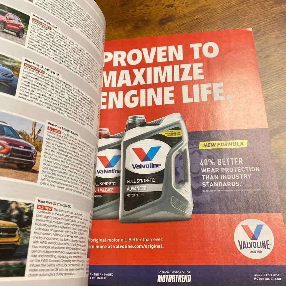 MOTOR TREND MAGAZINE-------OCTOBER 2020